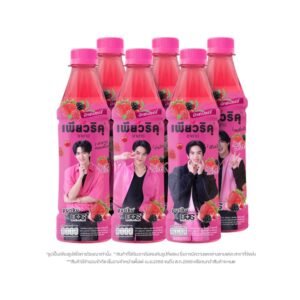 เพียวริคุฟรุ้ตไวท์ทีมิกซ์เบอร์รี่350มล. แพ็ค 6