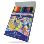 ตราม้า ดินสอสีไม้ยาว 24 สี HG-24