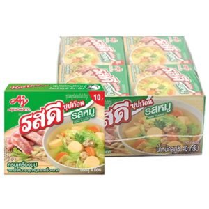 รสดี ซุปก้อน รสหมู 40 ก. X 12 **12 หน่วย**