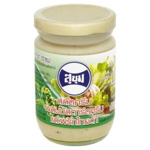 สุขุมสลัดครีม มัสตราร์ด พริกไทยดำ 220มล.
