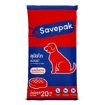 เซพแพ็ค อาหารสุนัขชนิดแห้ง แบบเม็ด สําหรับสุนัขโต รสเนื้อย่าง 20 กก. **1 ถุง**