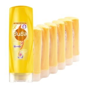 ซันซิล ครีมนวดผม สูตรซอฟท์ แอนด์ สมูท สีเหลือง 60 มล. x 6 **6 หน่วย**