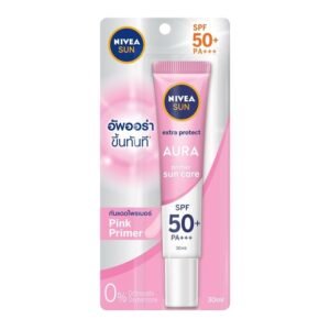 NIVEA นีเวีย ซัน ออร่า เซรั่ม เอสพีเอฟ50+พีเอ+++ 30 มล. เซรั่มกันแดด
