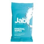 JABS แจ๊บส์ มิเนอรัล วอเตอร์ ไวพส์ 10 แผ่น ผ้าเช็ดทำความสะอาด น้ำแร่ธรรมชาติ