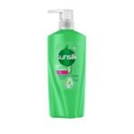 SUNSILK ซันซิล แชมพู เฮลธีเออร์ แอนด์ ลอง แอคทีฟ-อินฟิวส์ชั่น 370 มล.