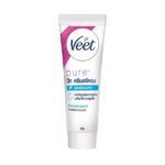 VEET วีท ครีมขจัดขน เพียว อโลเวร่า ผิวบอบบาง 50 กรัม ครีมกำจัดขน แว๊กซ์ขน