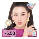 JELLY KISS เจลลี่คิส วนิลา บราวน์ ชนิดรายเดือน ค่าสายตา -5.50 (บรรจุ 2ชิ้นต่อกล่อง)