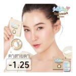 JELLY KISS เจลลี่คิส ซินนามอน บราวน์ ชนิดรายเดือน ค่าสายตา -1.25 (บรรจุ 2ชิ้นต่อกล่อง)