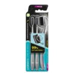 WATSONS วัตสัน แปรงสีฟัน ชาร์โคล (ซอฟท์) 3ด้าม.