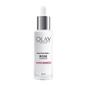 OLAY โอเลย์ ลูมินัส ไนอะซินาไมด์ + โรส คอมเพล็กซ์ ซุปเปอร์ เซรั่ม 30 มล.