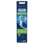 ORAL B ออรัล-บี หัวเปลี่ยนแปรงสีฟันไฟฟ้า ครอสแอ็คชั่น ขนแปรงไขว้ (รุ่น EB50) รีฟิล 2 ชิ้น