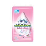 SOFY โซฟี แอล แผ่นซึมซับปัสสาวะ ไม่มีน้ำหอม 10 ซีซี 19 ซม. 28 ชิ้น
