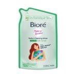 BIORE บิโอเร เมคอัพ รีมูฟเวอร์ เพอร์เฟค คลีนซิ่ง วอเตอร์ แอคเน่ แคร์ 330 มล. (ถุงเติม)