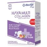 DOCTORLOGY ดอกเตอร์ โลจิ ฮายา มัลติ คอลลาเจน พาวเดอร์ 10 ซอง