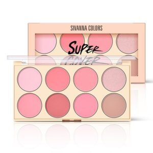 SIVANNA ซีเวนน่า คัลเลอร์ส ดีลักซ์ อิดิชั่น อาย พาเลทท์ 20.4ก. 01 พิ้งค์ แอนด์ แชมเปญ