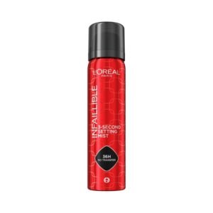 L'OREAL MAKEUP ลอรีอัล ปารีส อินเฟลลิเบิล 3-เซคันด์ เซตติ้ง มิสต์ 75ก.