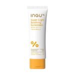 INGU อิงกุ ซูเปอร์-ไลท์ ซูธธิ่ง ซันสกรีน SPF50+ PA++++ พลัส ไบโอม บาลานซ์ 50 มล.