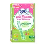 SOFY โซฟี ซอฟต์ แทมปอน วิท แอปลิเกเตอร์ ซูเปอร์ รุ่นมามาก 9 ชิ้น ผ้าอนามัยเเบบสอด
